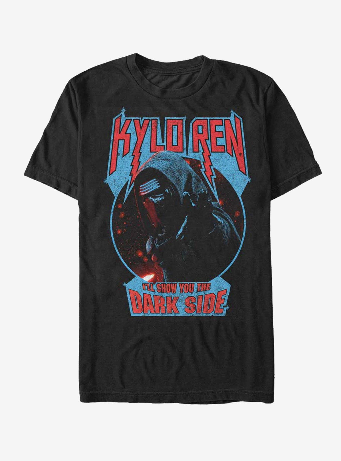 Star Wars Kylo Ren Show Dark Side T-Shirt | Graphic T-Shirt for Unisex