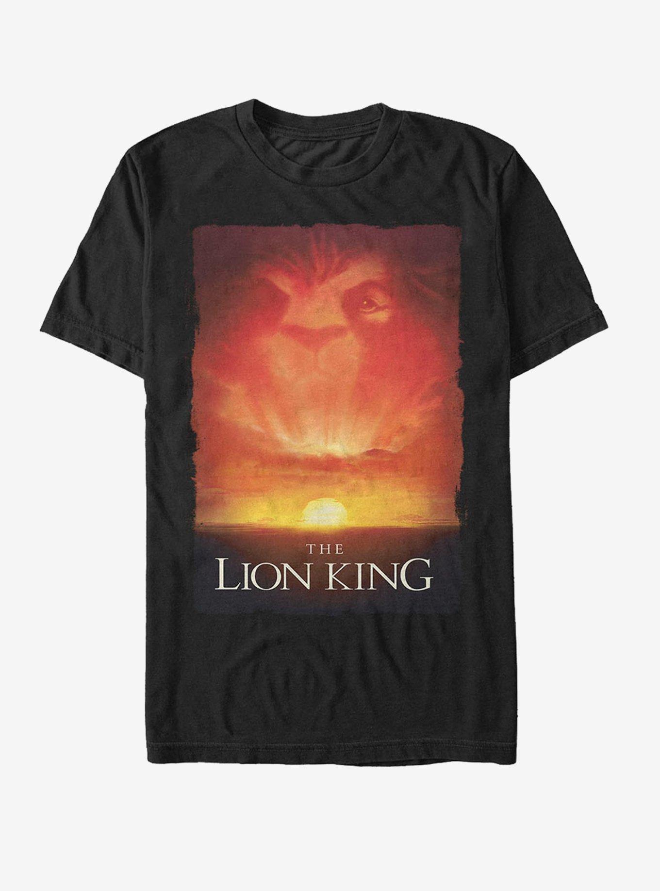 Lion King Savannah Sunset T-Shirt | Graphic T-Shirt for Unisex