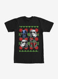 Star Wars Ugly Christmas Sweater Empire Helmets T-Shirt | Premium Unisex T-Shirt, Trending Graphic Tee