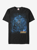 Marvel Avengers Infinity War Thanos Starry Sky T-Shirt | Graphic T-Shirt for Unisex