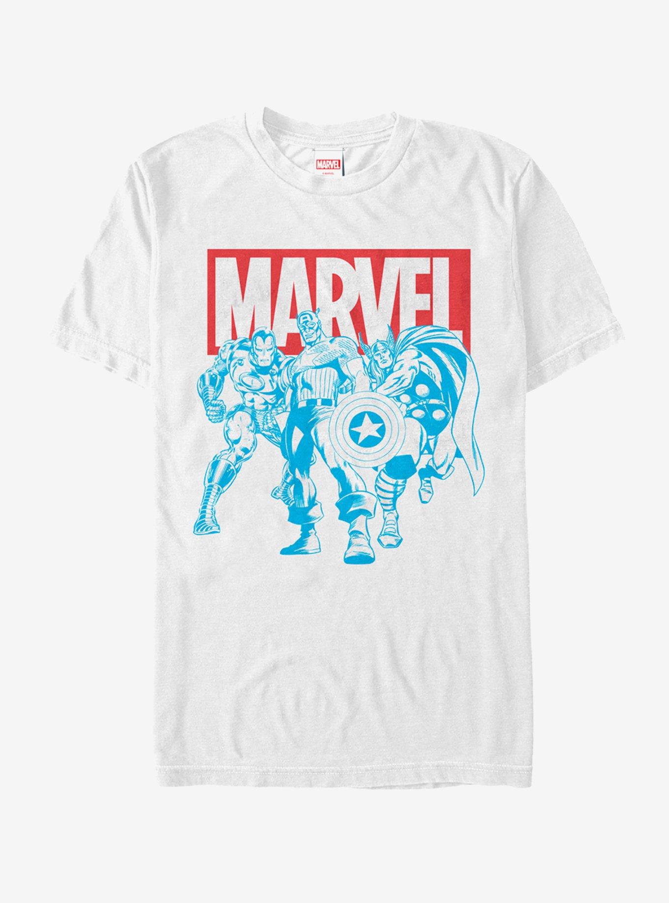 Marvel Avengers Stance T-Shirt | Graphic T-Shirt for Unisex