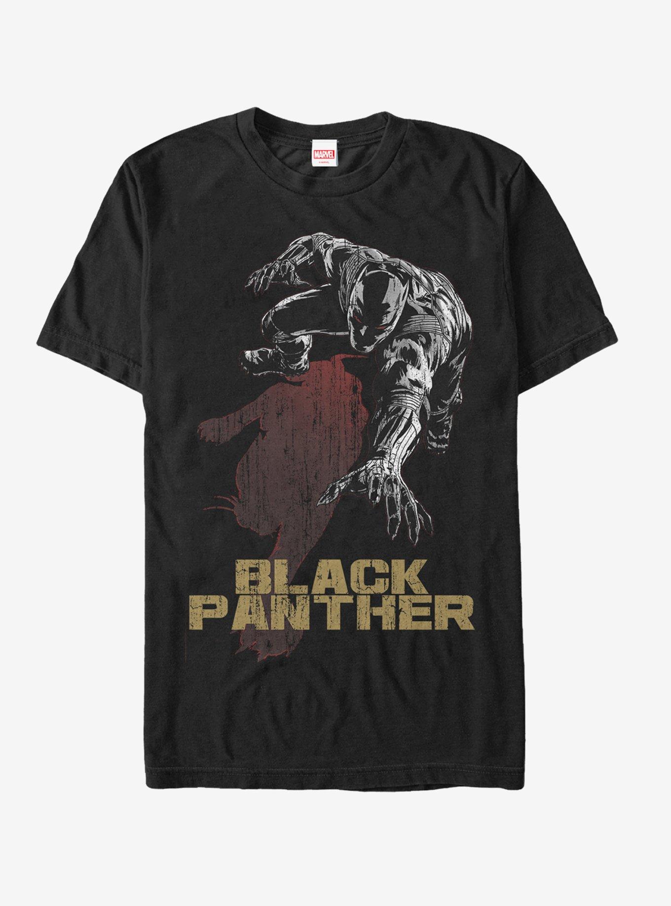 Marvel Black Panther Shadow Partner T-Shirt | Graphic T-Shirt for Unisex