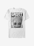 Marvel Guardians of the Galaxy Vol 2 Groot Innocent T-Shirt | Premium Unisex T-Shirt, Trending Graphic Tee