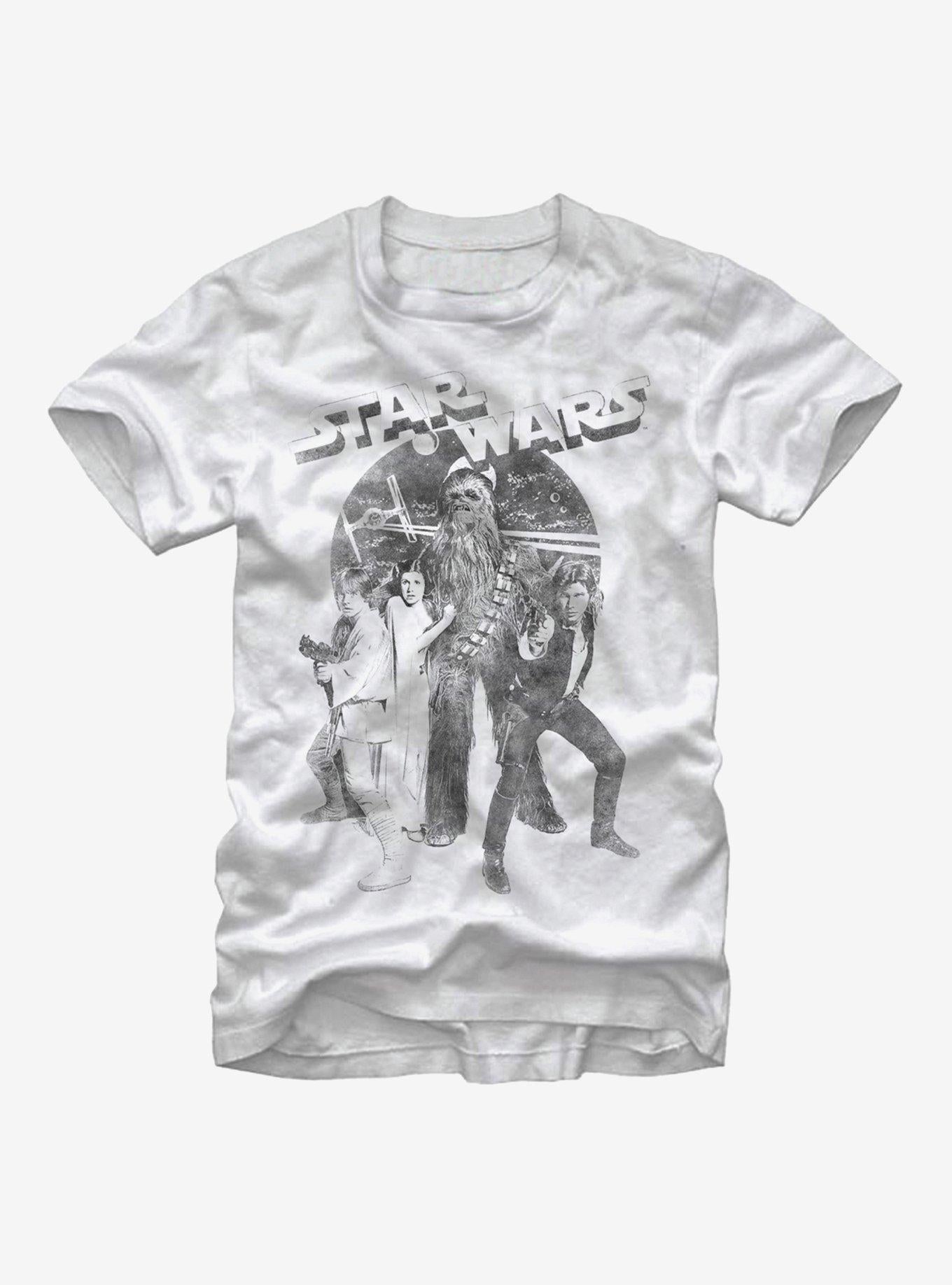 Star Wars Distressed Rebel Squad T-Shirt | Graphic T-Shirt for Unisex