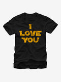 Princess Leia I Love You Shirt T Shirt Minimal Style