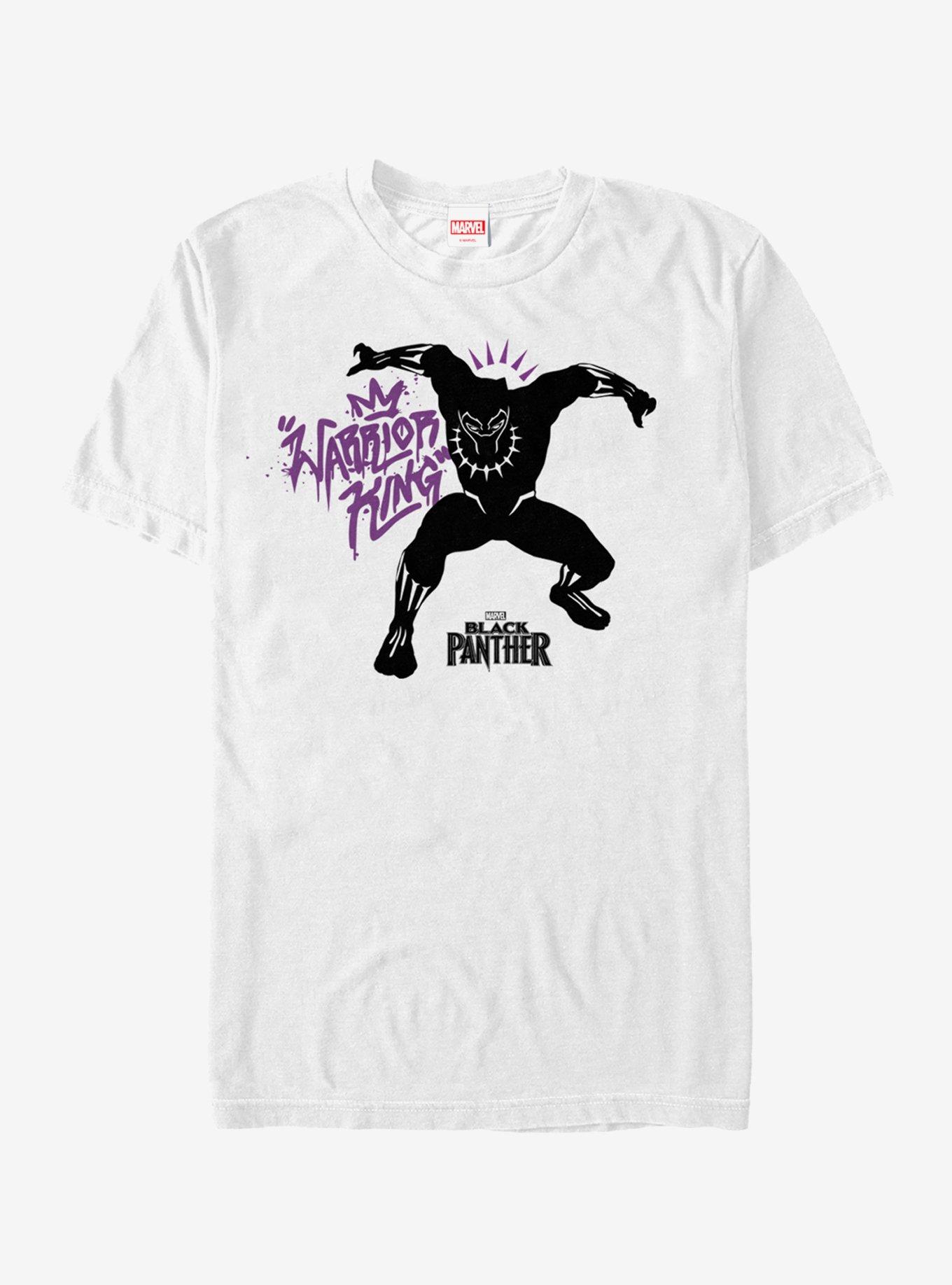 Marvel Black Panther 2018 Warrior King T-Shirt | Graphic T-Shirt for Unisex
