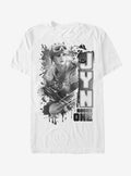 Star Wars Jyn Paint Splatter Print T-Shirt | Graphic T-Shirt for Unisex