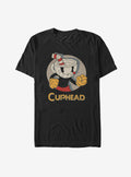 Cuphead Logo Portrait Circle T-Shirt | Premium Unisex T-Shirt, Trending Graphic Tee