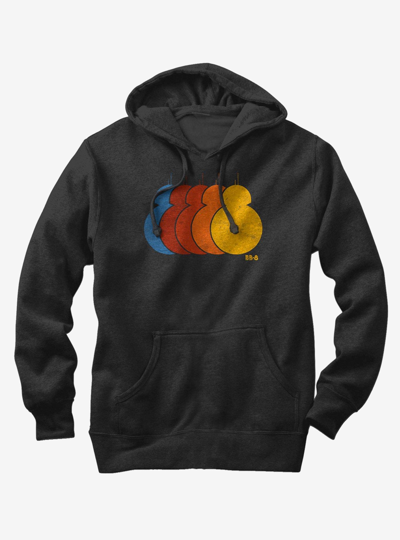 Star Wars BB-8 Retro Rainbow Hoodie