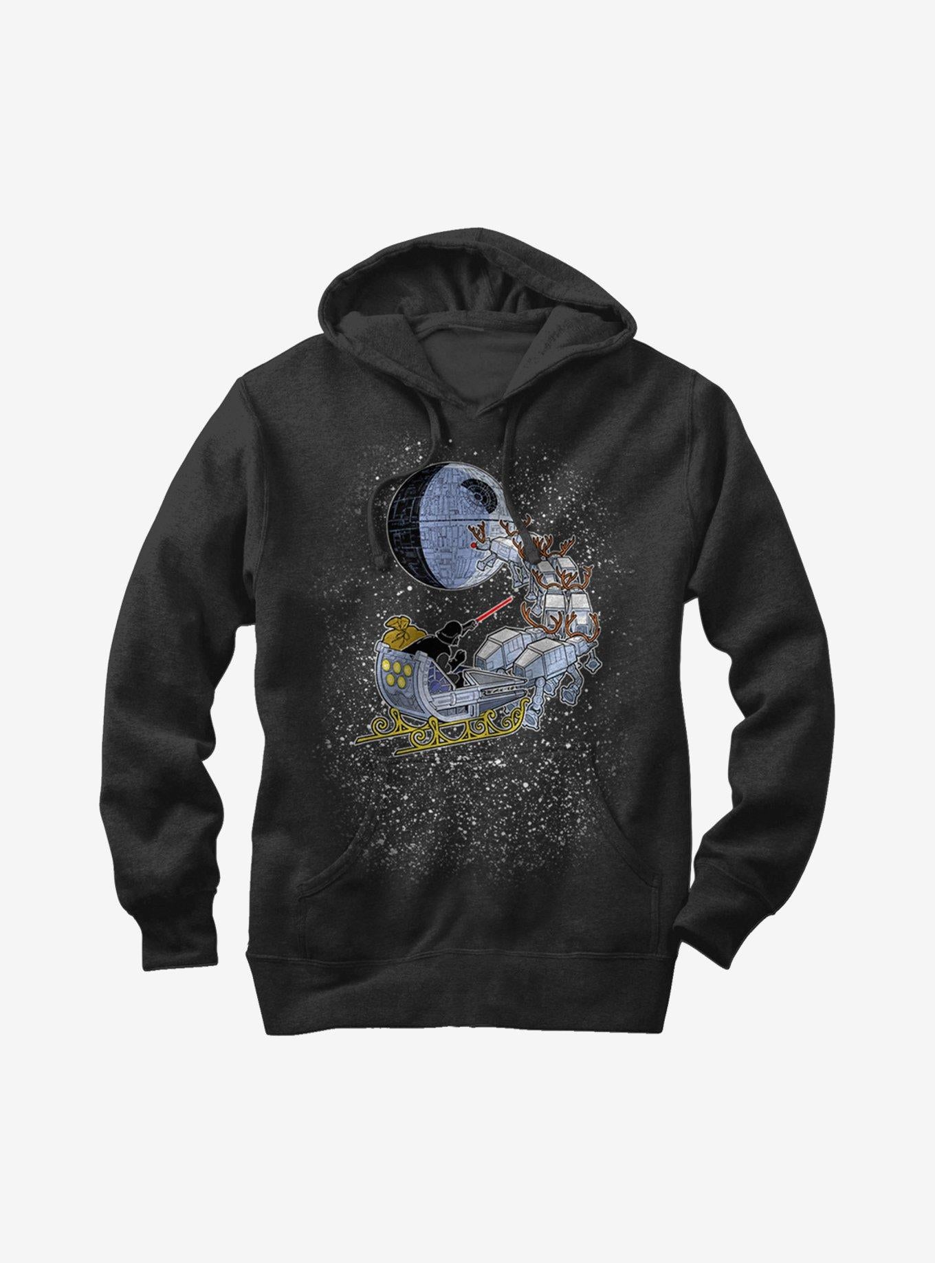 Star Wars Darth Vader Sleigh Girls Hoodie