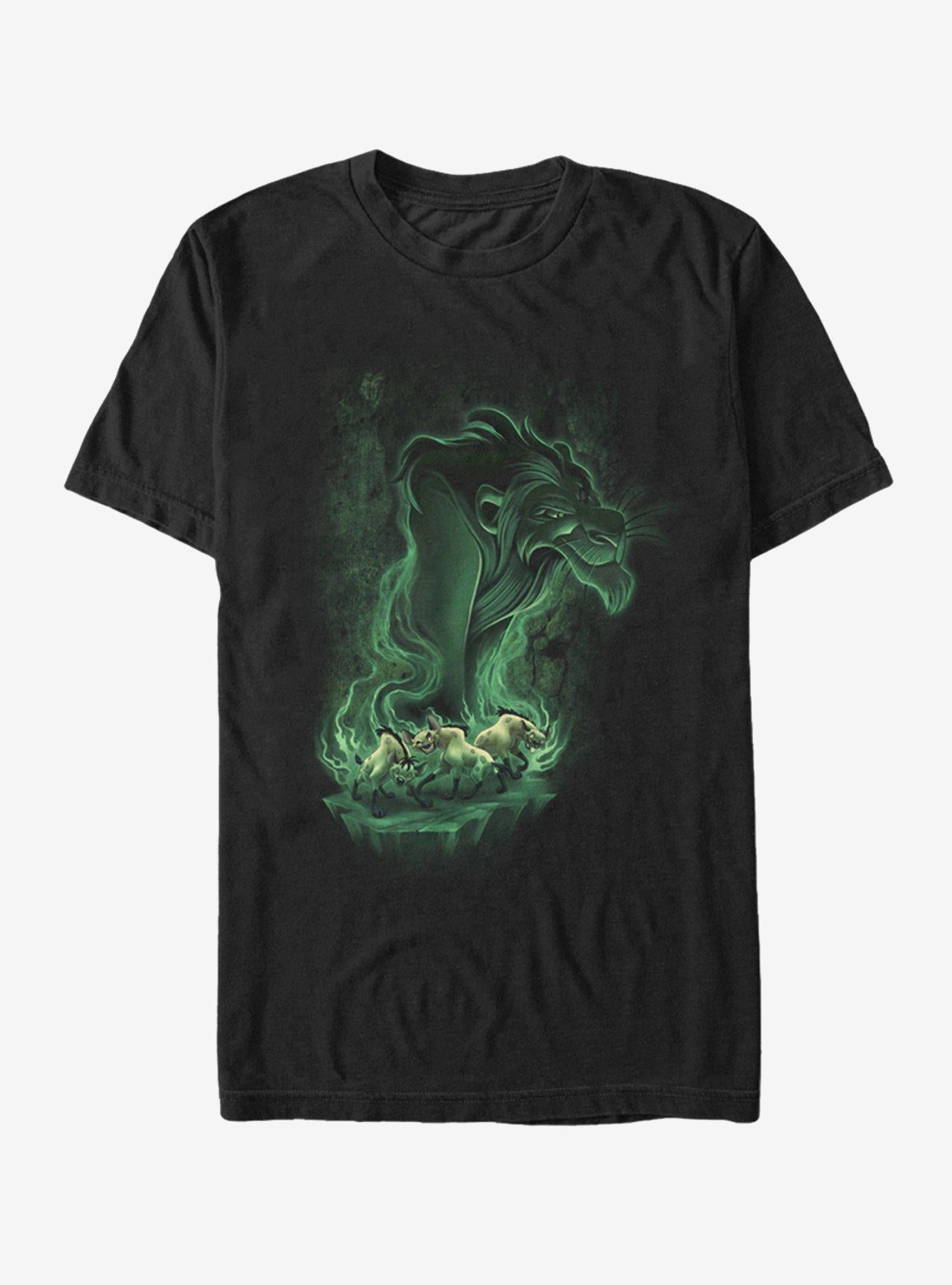 Lion King Scar Smoke T-Shirt | Graphic T-Shirt for Unisex