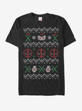Marvel Deadpool Ugly Christmas Sweater T-Shirt | Premium Unisex T-Shirt, Trending Graphic Tee