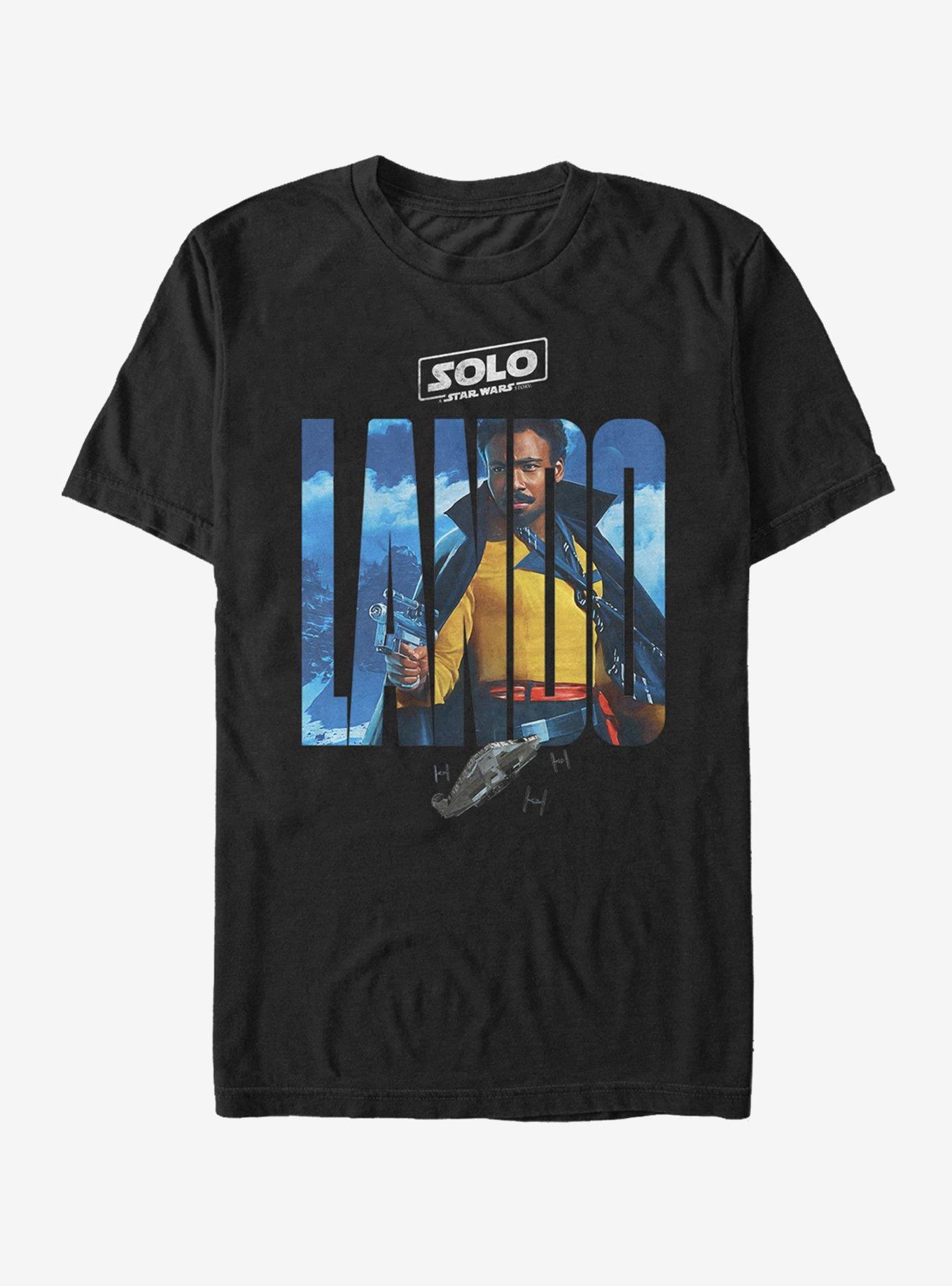 Star Wars Lando Movie Poster T-Shirt | Graphic T-Shirt for Unisex