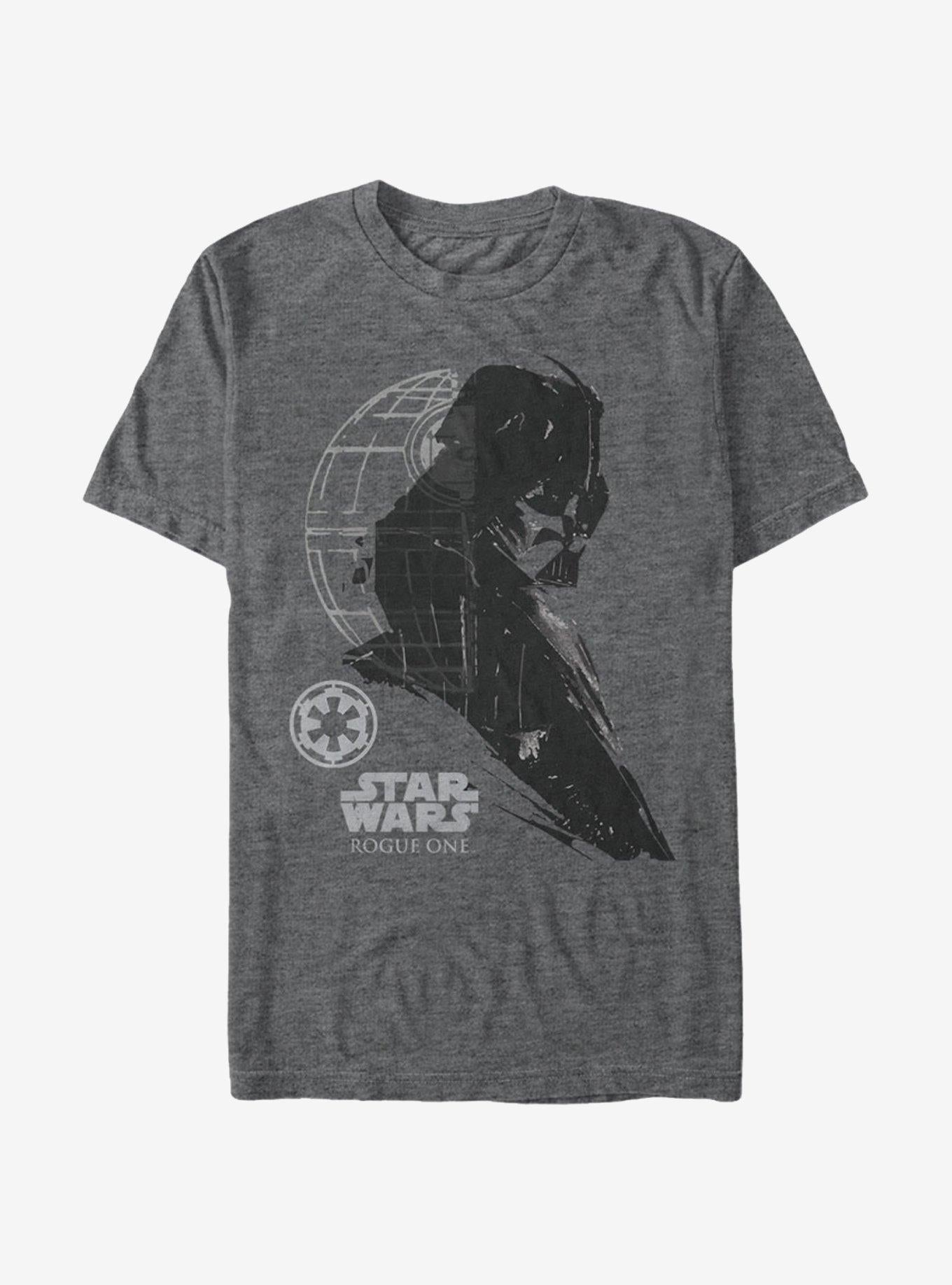 Star Wars Darth Vader Profile Shadow T-Shirt | Graphic T-Shirt for Unisex