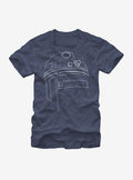 Star Wars R2-D2 Outline T-Shirt | Graphic T-Shirt for Unisex