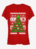 Star Wars Ugly Christmas Sweater Tree Girls T-Shirt | Premium Unisex T-Shirt, Trending Graphic Tee