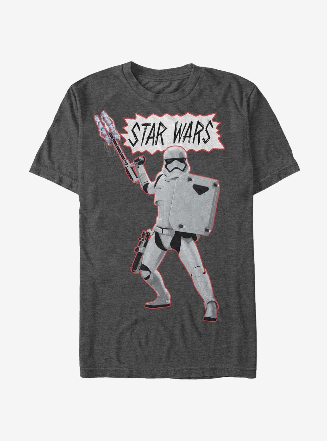 Star Wars Stormtrooper Attack T-Shirt | Graphic T-Shirt for Unisex