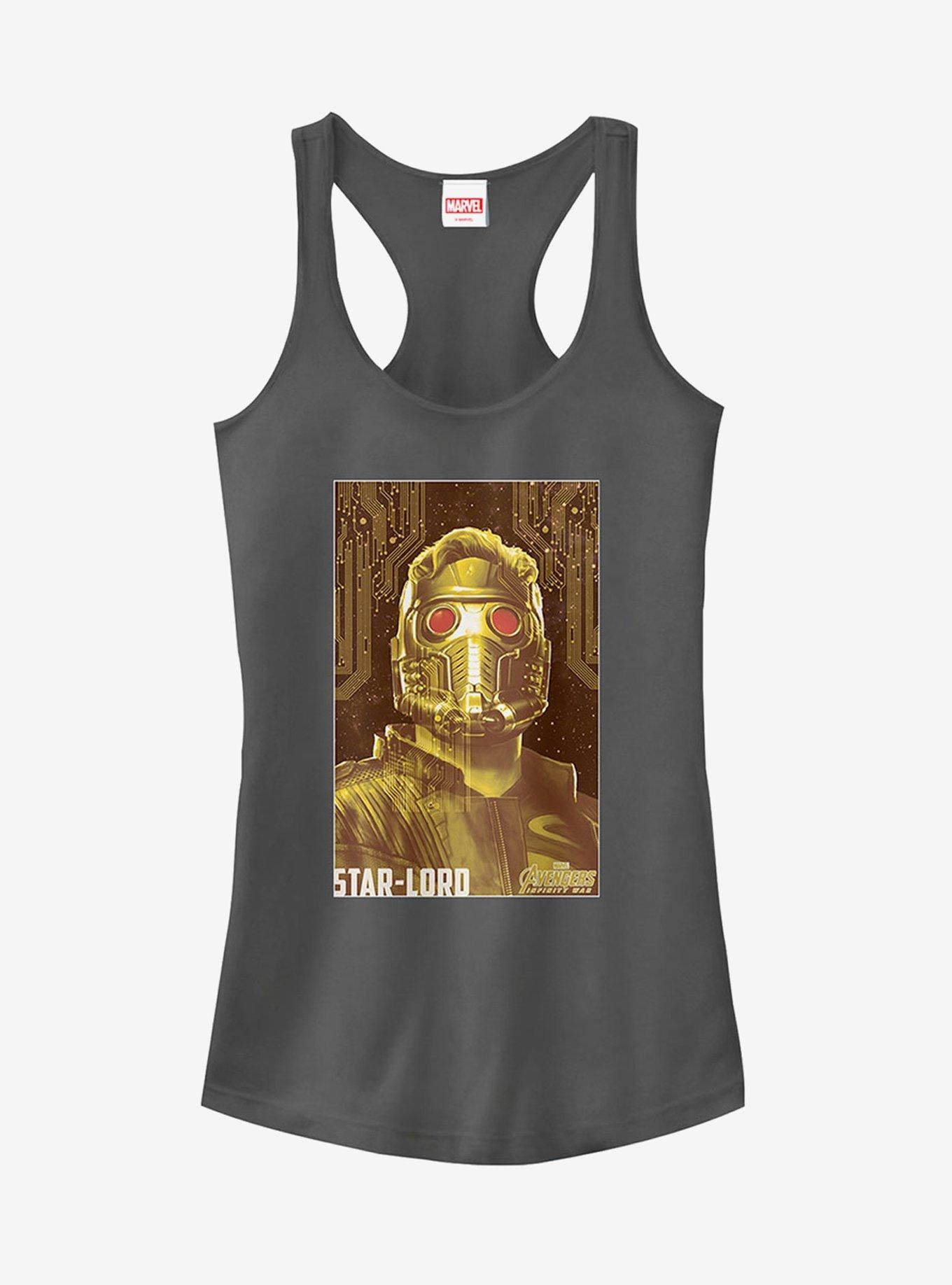 Marvel Avengers Infinity War Star-Lord Girls T-Shirt | Graphic T-Shirt for Unisex