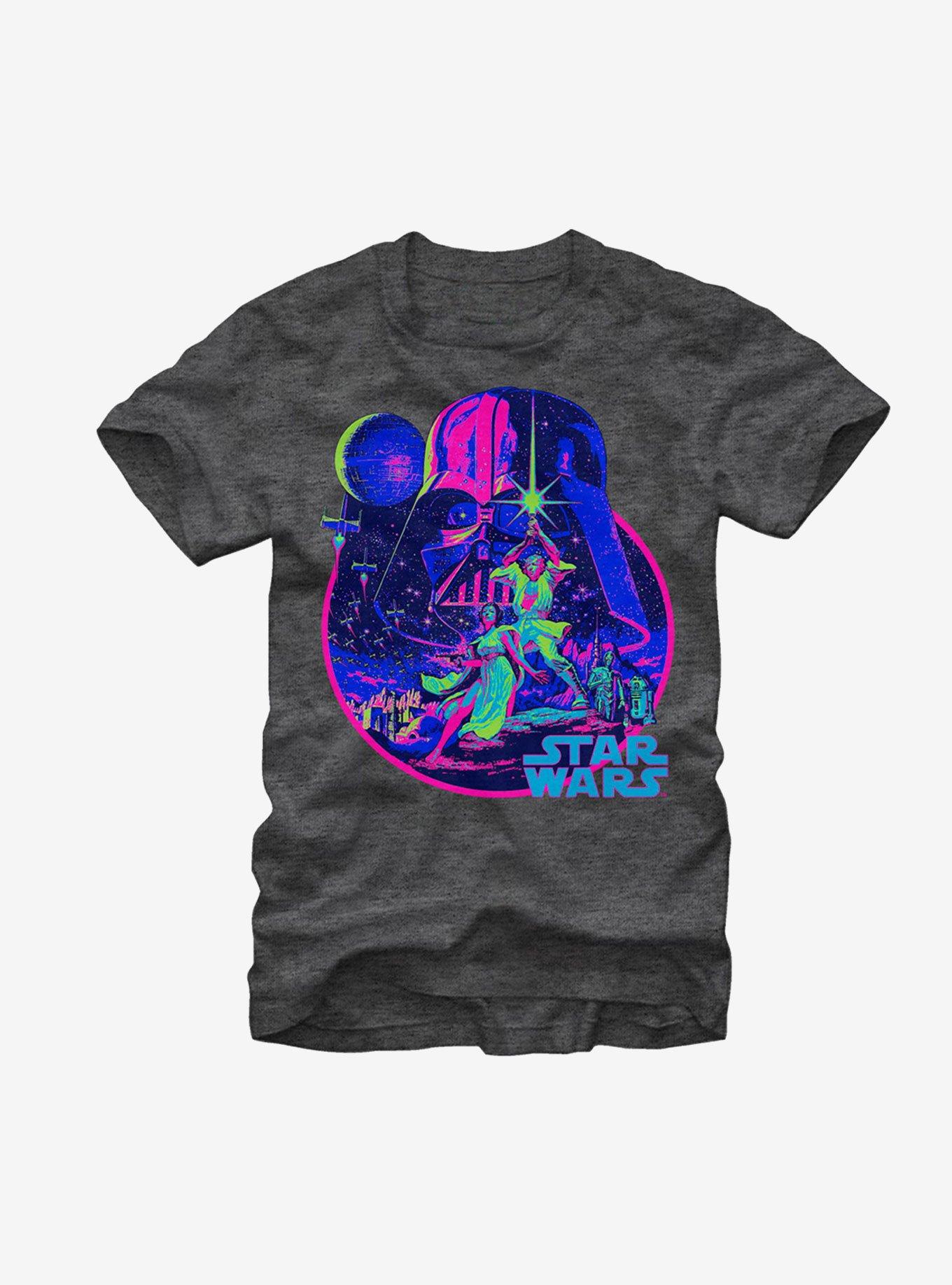 Star Wars Bright Classic Art T-Shirt | Graphic T-Shirt for Unisex