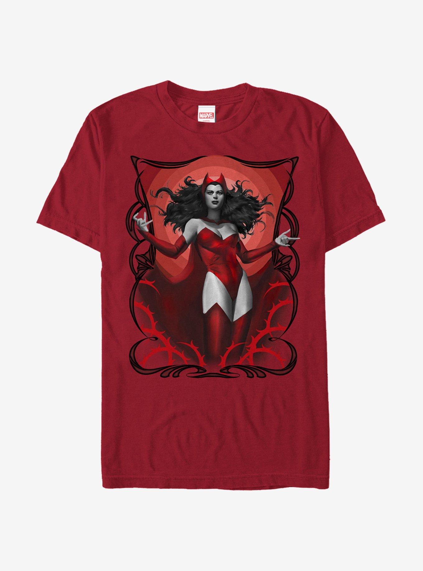 Marvel Scarlet Witch Thorns T-Shirt | Graphic T-Shirt for Unisex