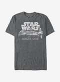 Star Wars Stormtrooper Tank Scene Logo T-Shirt | Graphic T-Shirt for Unisex