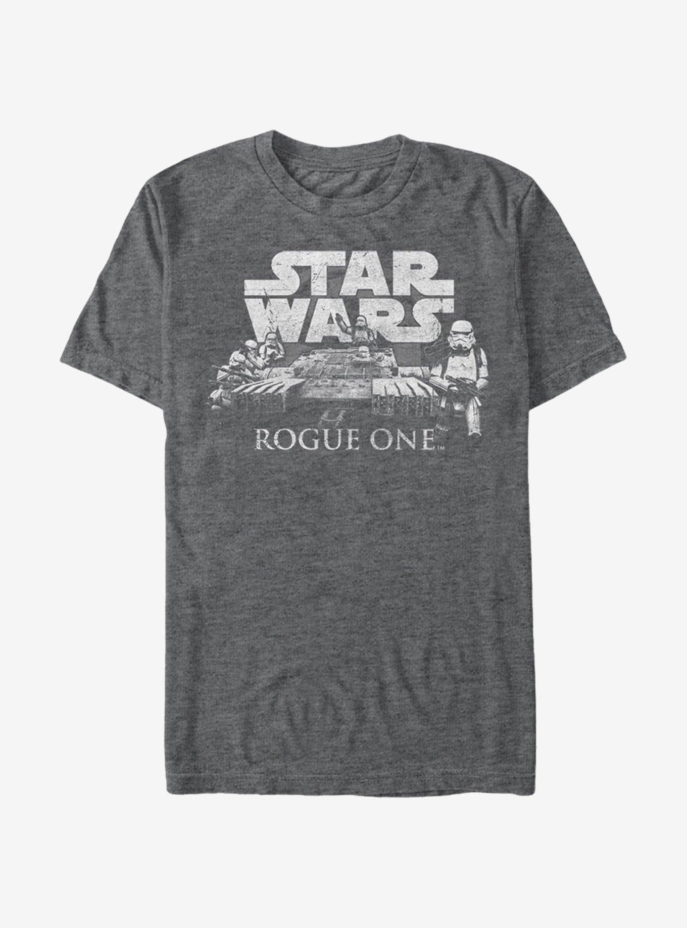 Star Wars Stormtrooper Tank Scene Logo T-Shirt | Graphic T-Shirt for Unisex