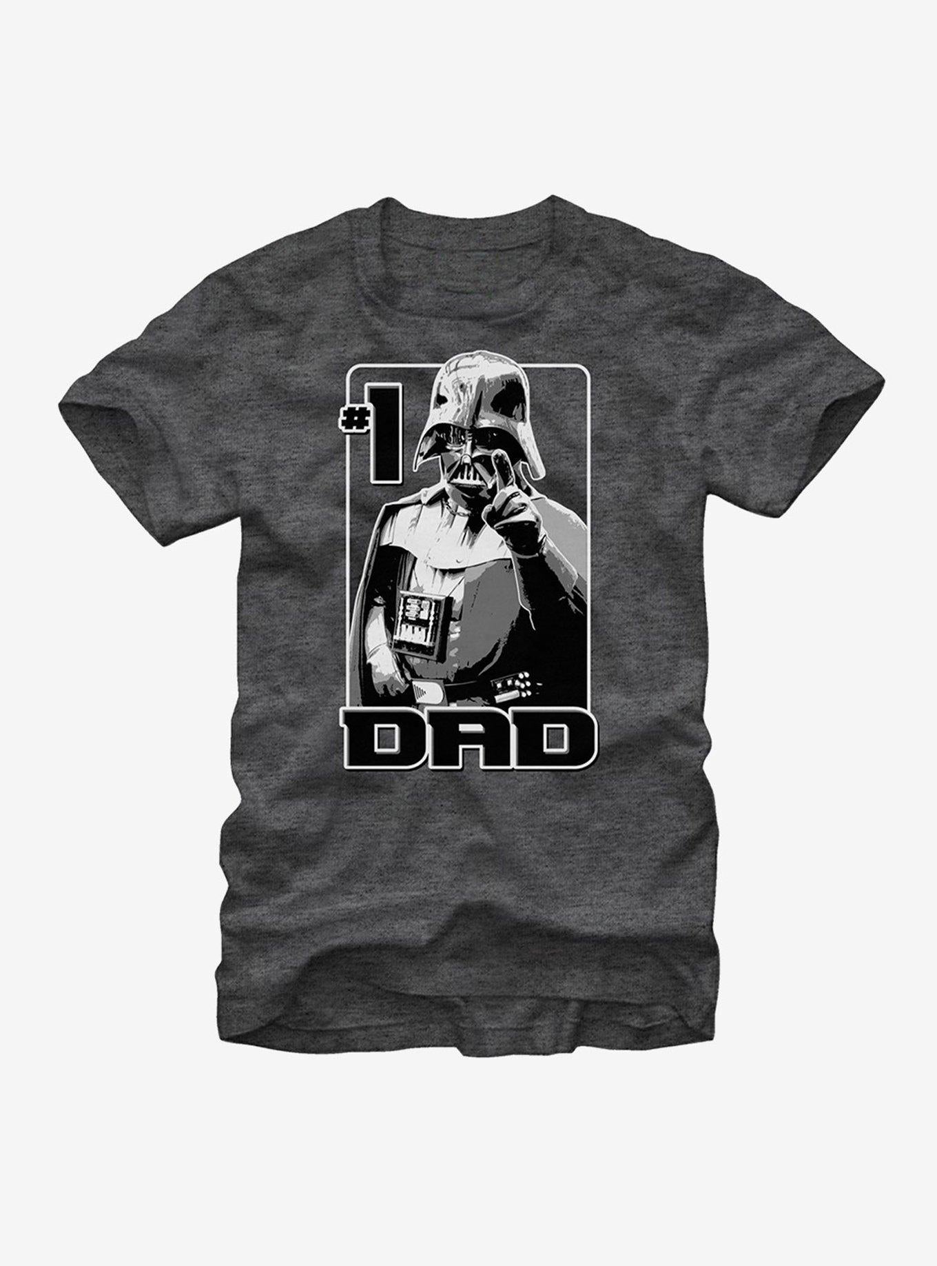 Star Wars Vader Number One Dad T-Shirt | Graphic T-Shirt for Unisex