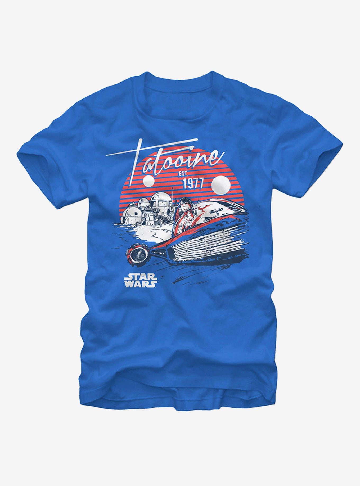 Star Wars Tatooine Est 1977 T-Shirt | Graphic T-Shirt for Unisex