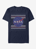 NASA Logo Ugly Christmas Sweater Print T-Shirt | Premium Unisex T-Shirt, Trending Graphic Tee