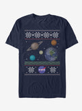 NASA Planet Ugly Christmas Sweater Print T-Shirt | Premium Unisex T-Shirt, Trending Graphic Tee
