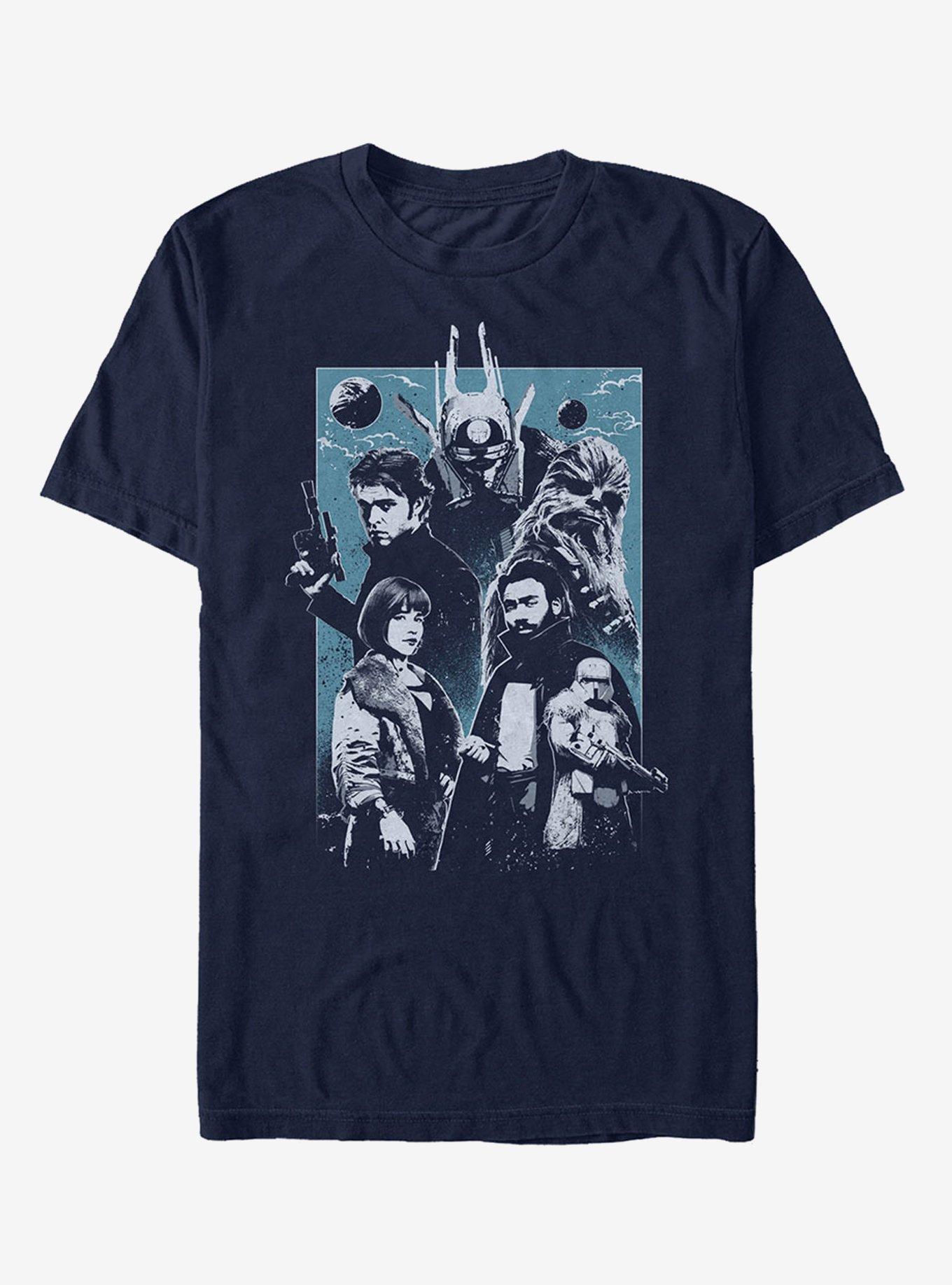 Star Wars Character Sky T-Shirt | Graphic T-Shirt for Unisex