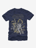 Star Wars Poster Throwback T-Shirt | Graphic T-Shirt for Unisex