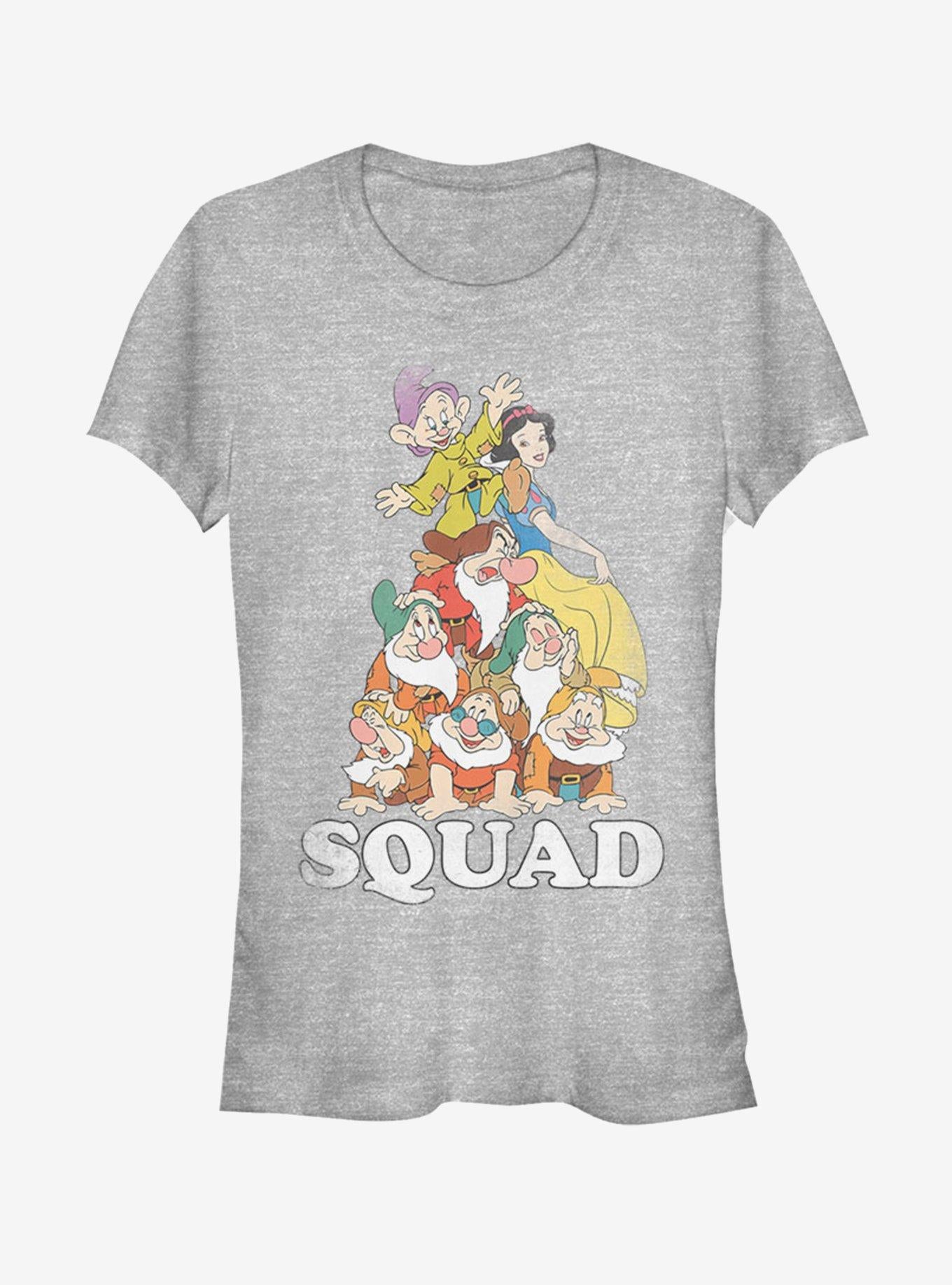 Disney Snow White And The Seven Dwarfs Squad Girls T-Shirt | Premium Unisex T-Shirt, Trending Graphic Tee