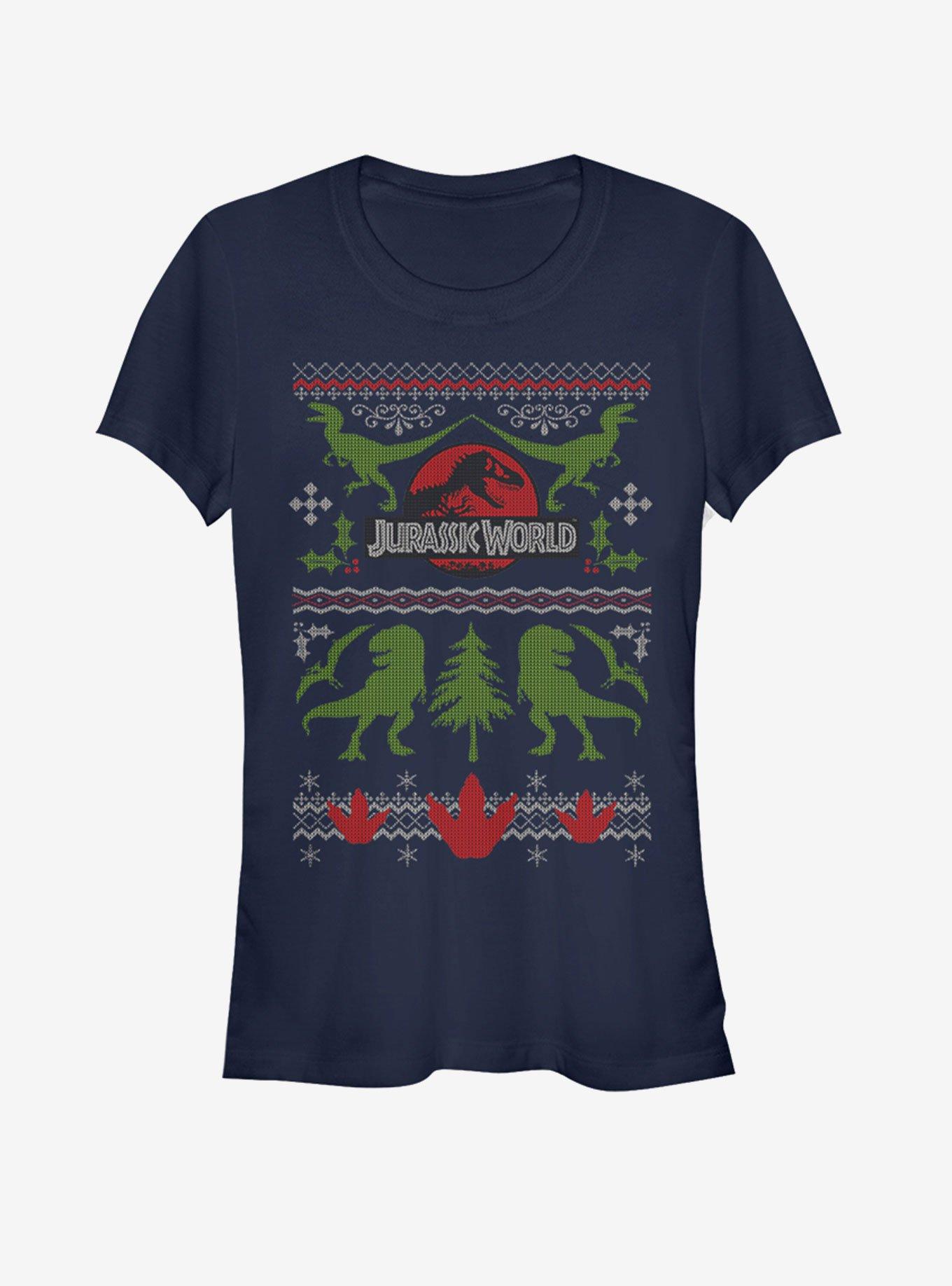 Ugly Christmas Sweater Print Girls T-Shirt | Premium Unisex T-Shirt, Trending Graphic Tee