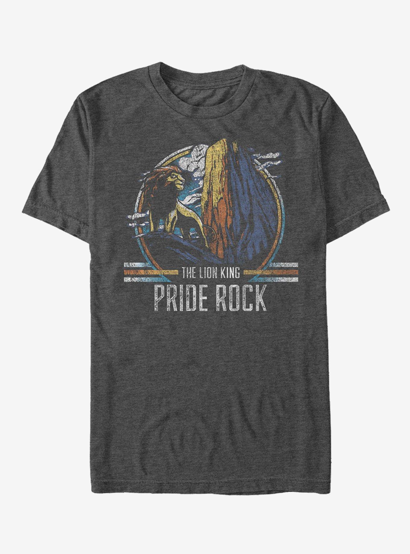 Disney Lion King Vintage Pride Rock T-Shirt | Graphic T-Shirt for Unisex