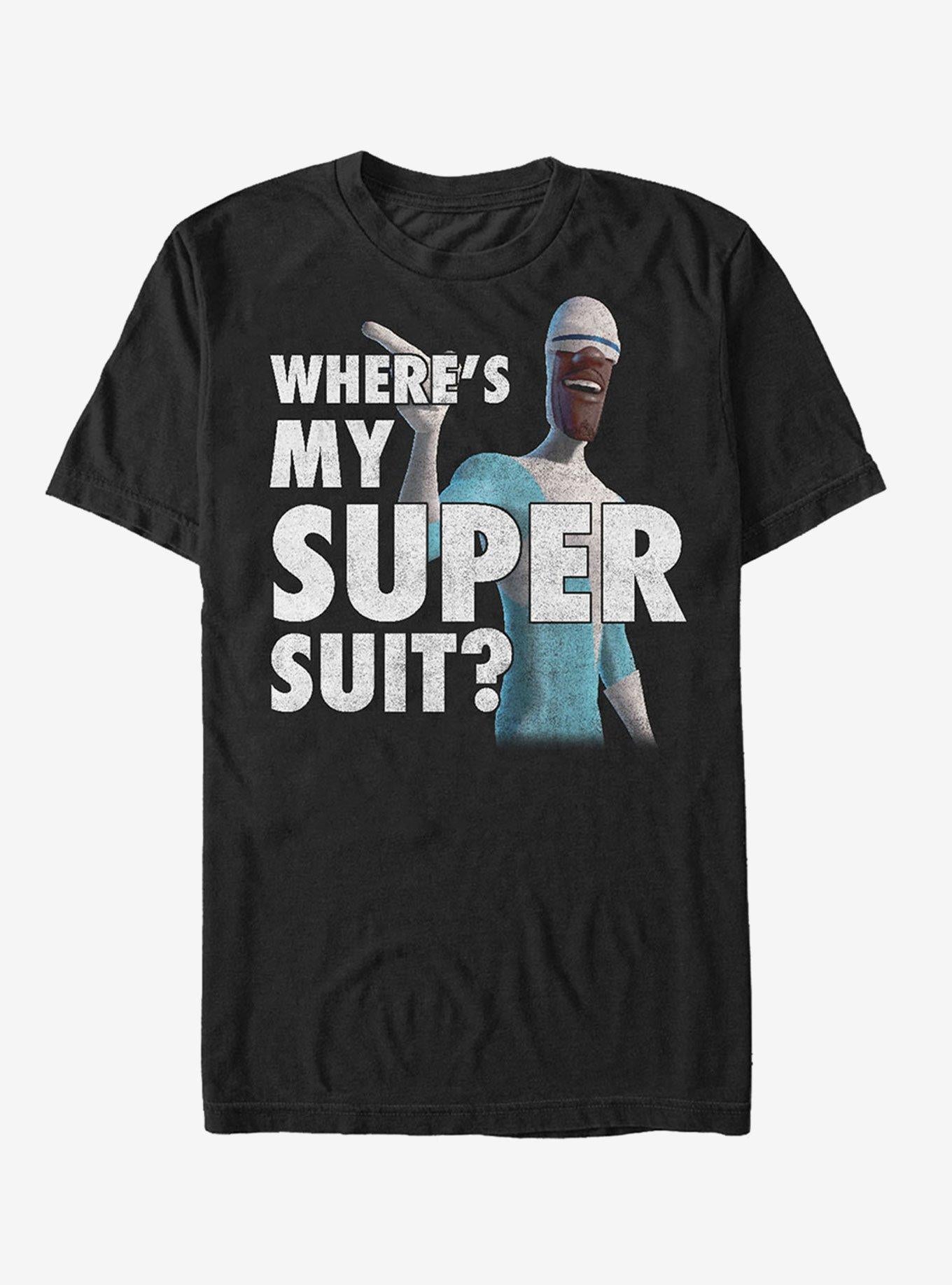 Disney Pixar The Incredibles Frozone Super Suit T-Shirt | Premium Unisex T-Shirt, Trending Graphic Tee