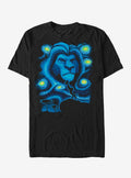 Disney Lion King Starry Night Mufasa T-Shirt | Graphic T-Shirt for Unisex