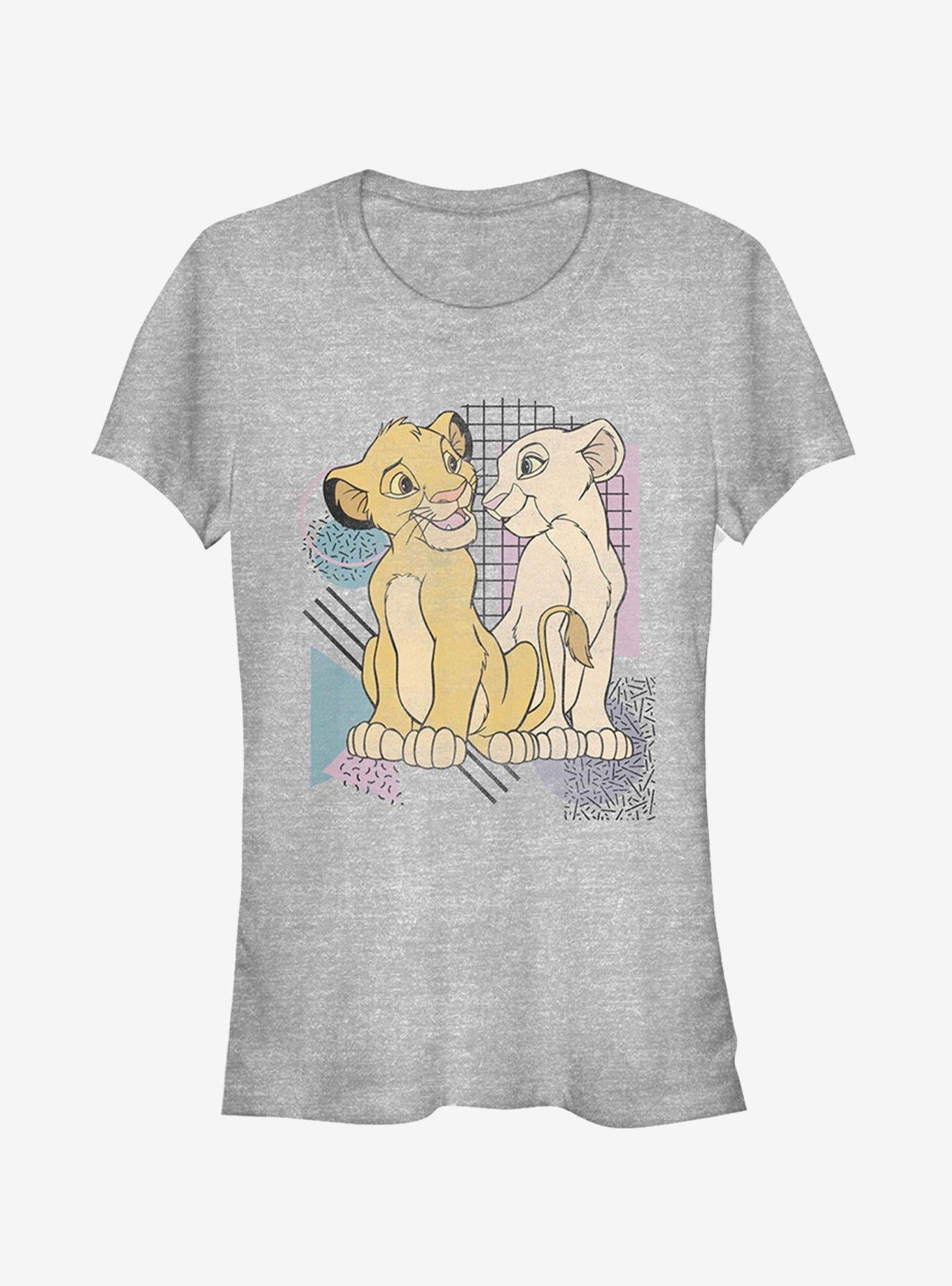 Disney Lion King Retro Cub Love Girls T-Shirt | Graphic T-Shirt for Unisex