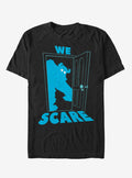 Disney Pixar Monsters Inc Sulley Scares Doorway T-Shirt | Premium Unisex T-Shirt, Trending Graphic Tee