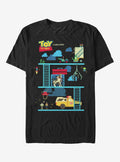 Disney Pixar Toy Story Video Game High Score T-Shirt | Graphic T-Shirt for Unisex
