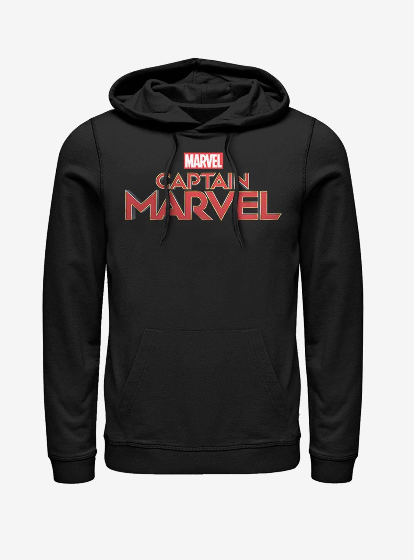 Marvel Captain Marvel Logo Hoodie
