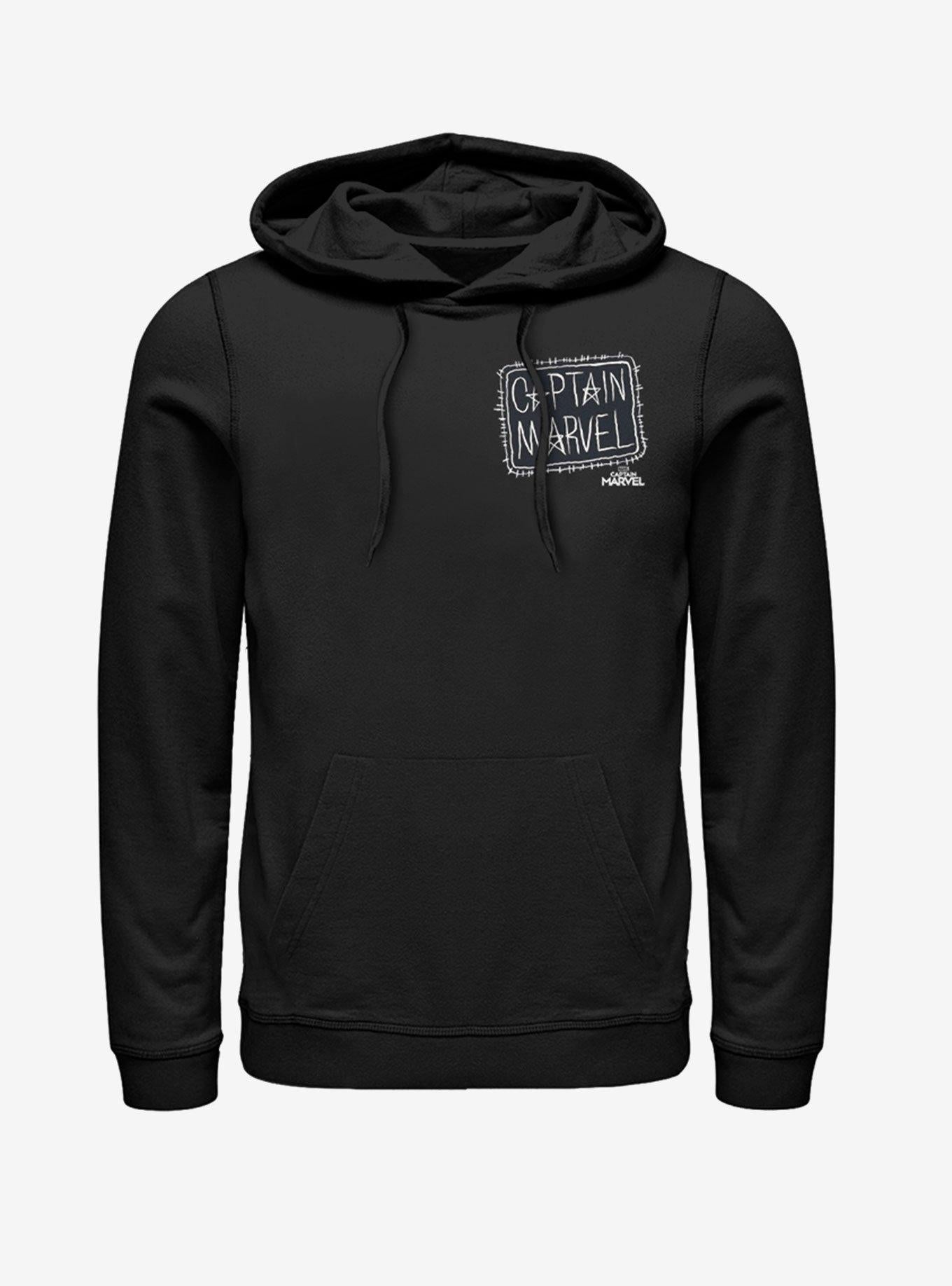 Marvel Captain Marvel Patch Hoodie