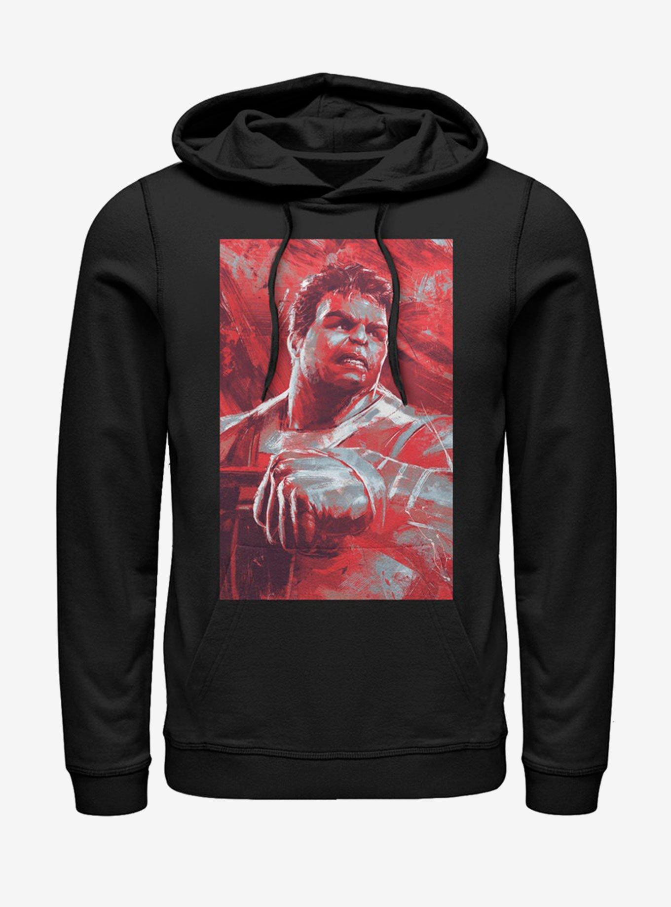 Marvel Avengers: Endgame The Hulk Painted Hoodie