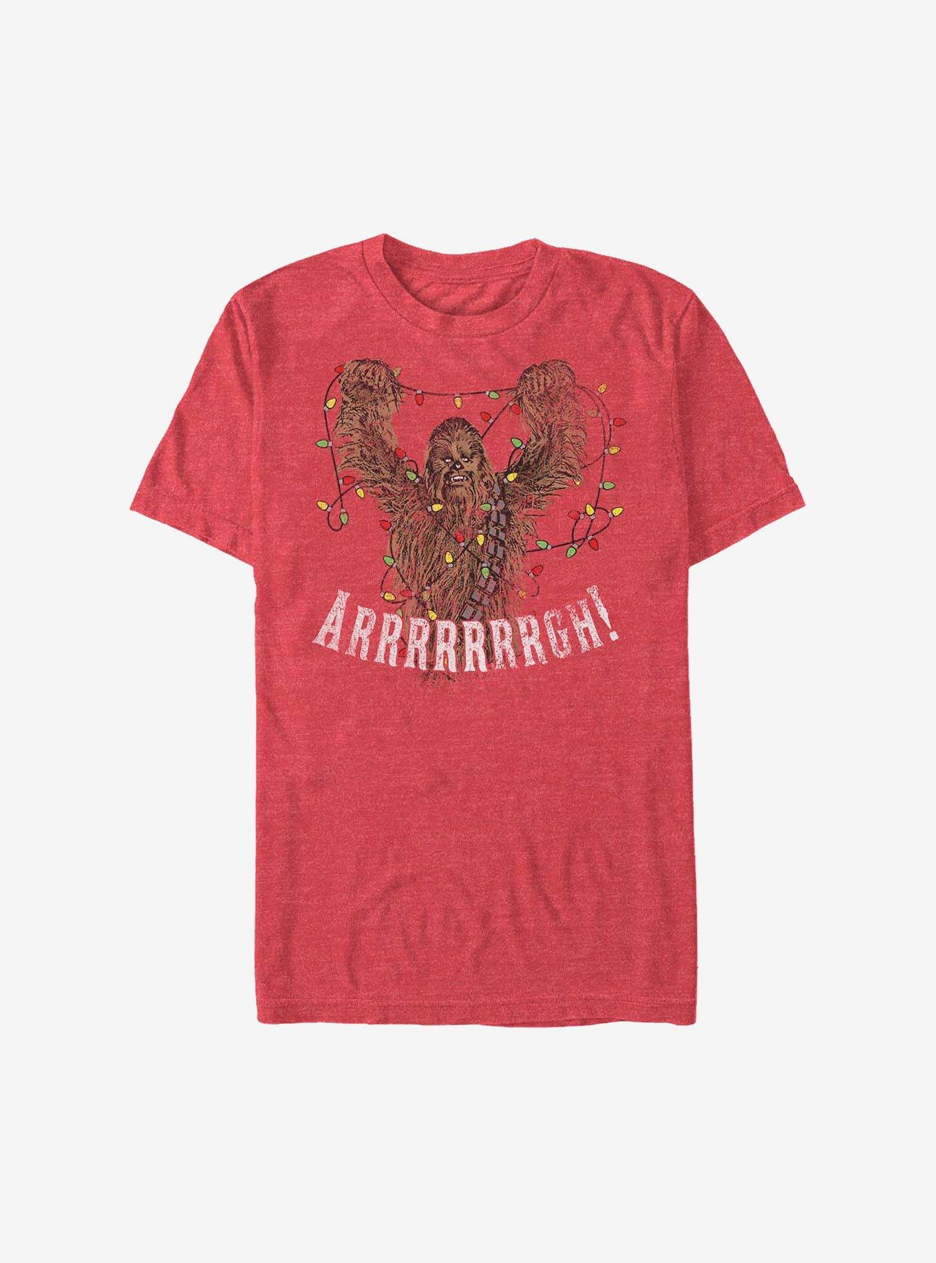 Star Wars Wookie Tree Holiday T-Shirt | Premium Unisex T-Shirt, Trending Graphic Tee