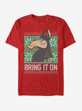 Disney Emperors New Groove Bring It Ugly Christmas T-Shirt | Premium Unisex T-Shirt, Trending Graphic Tee