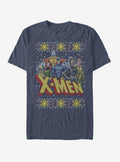 Marvel X-Men Ugly Christmas Sweater Group T-Shirt | Premium Unisex T-Shirt, Trending Graphic Tee
