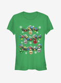 Star Wars BB-8 Ornaments Christmas Tree Girls T-Shirt | Premium Unisex T-Shirt, Trending Graphic Tee