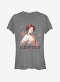 Princess Leia I Love Yule Girls Shirt T Shirt Cozy Fit