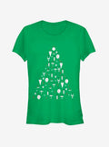 Star Wars Ornament Christmas Tree Girls T-Shirt | Premium Unisex T-Shirt, Trending Graphic Tee