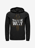 Star Wars The Mandalorian This Is The Way Iron Heart Outline Hoodie